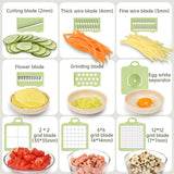 Multifunctional vegetable cutter household kitchen wiper shredder potato shredder radish shredder grater vegetable cutter - V.I.P Digital Presence
