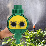 Outdoor plastic garden hose equipped with electronic automatic irrigation timer - V.I.P Digital Presence