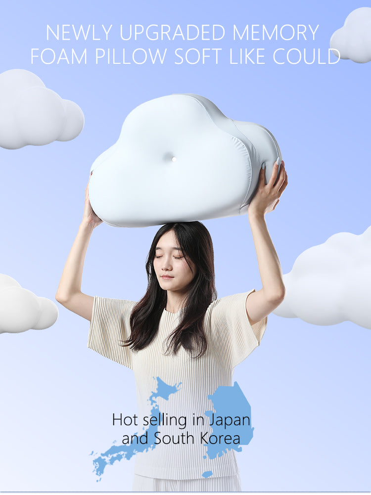 Cervical Orthopedic Contour Memory Foam Cloud Pillow For Sleep Comfortable - V.I.P Digital Presence