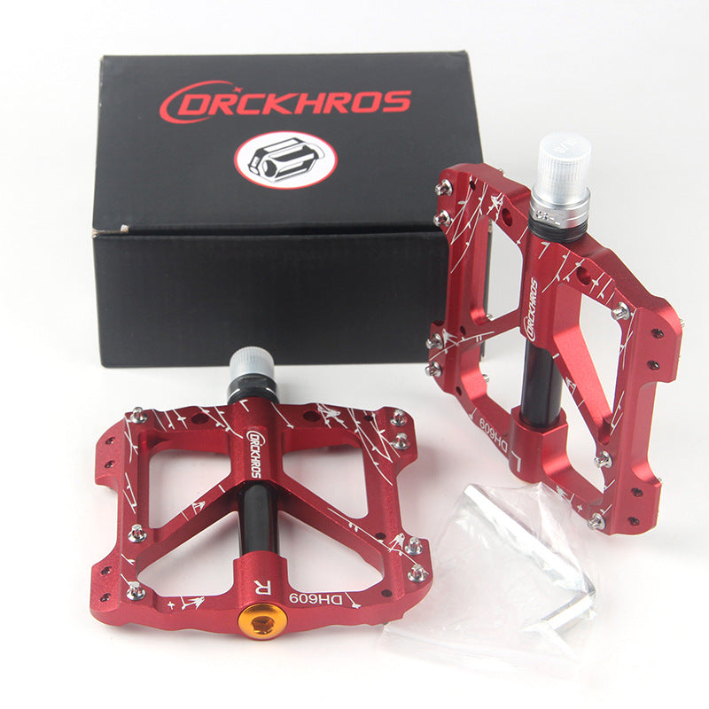 Pedal de aleación de aluminio para bicicleta de montaña, bicicleta de carretera, pedal Peilin de 3 rodamientos, accesorios para montar en bicicleta. 