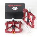 Pedal de aleación de aluminio para bicicleta de montaña, bicicleta de carretera, pedal Peilin de 3 rodamientos, accesorios para montar en bicicleta. 