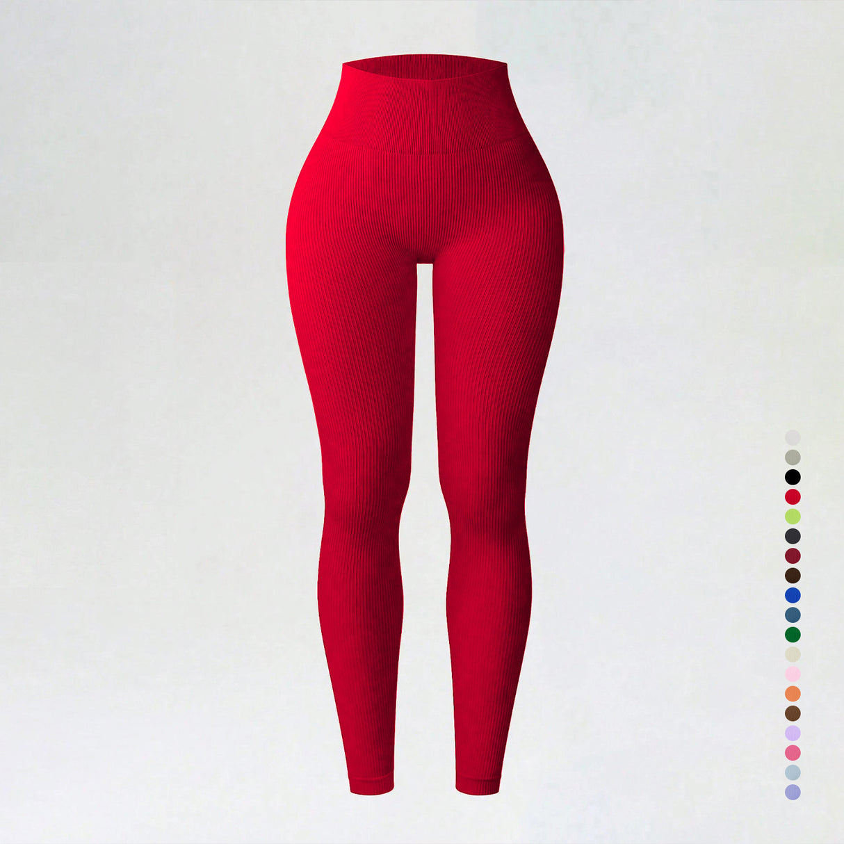 Threaded autumn and winter yoga pants seamless fitness pants high waisted sports yoga clothes leggings - V.I.P Digital Presence