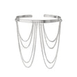 Punk style chain arm bracelet ethnic arm chain with adjustable opening - V.I.P Digital Presence
