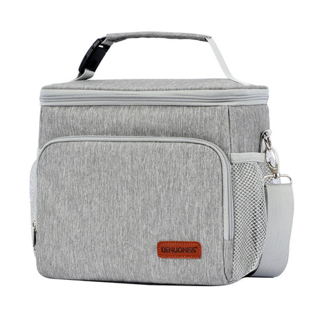 Fashionable and simple outdoor aluminum film waterproof and heat-insulating portable lunch box lunch bag lunch bag - V.I.P Digital Presence
