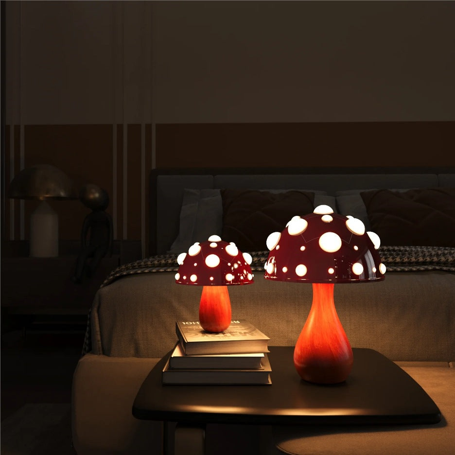 Mushroom Decorative Desk Lamp Bedroom Headboard Dimming Atmosphere Student Dormitory Desktop Night Light - V.I.P Digital Presence