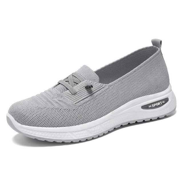 Summer flat bottomed shallow mouth walking shoes fly woven breathable lazy shoes one foot sole shoes - V.I.P Digital Presence