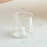 Small Transparent Glass Coffee Cup Mountain Glass Whisky Heat Resistant Tea Drink Milk Juice Cup Cups Drinking Glasses - V.I.P Digital Presence