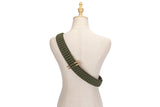 Outdoor Sports Tactical Bullet Belt 50 Holes Bulk Bullet Storage Belt Rifle Bullet Shooting Shoulder Strap - V.I.P Digital Presence