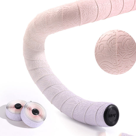 Road Bike Handlebar Tape: Double-Pinyin Cloud Pattern, Gradient Color, Comfortable, Shock - Absorbing, Breathable - V.I.P Digital Presence
