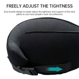 Memory Foam Neck Travel Pillow: Soft, 360° Head Support, for Home, Plane & Car - V.I.P Digital Presence