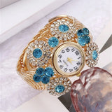 Bohemian Rhinestone Inlaid with Water Diamond and Sky Star Charm Women's Bracelet Watch Fashion Light Luxury Quartz Watch - V.I.P Digital Presence
