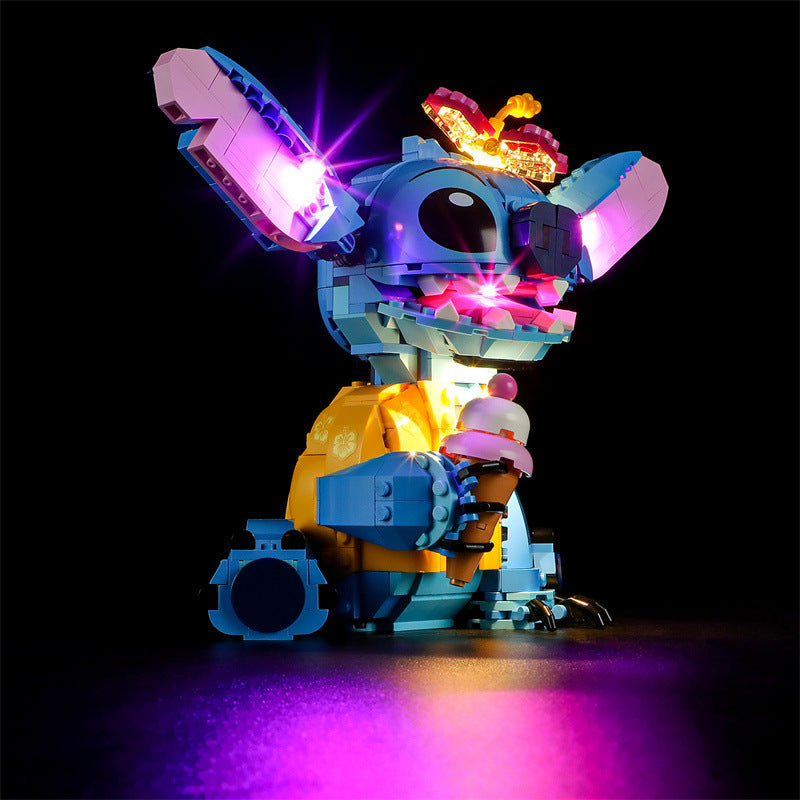 Compatible with LEGO 43249 Stitch LED lighting, Disney luminous building blocks, lighting toys - V.I.P Digital Presence