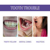 Teeth Whitening Correction Serum Purple Toothpaste, Clean Tooth Stains Brightening White Mild Gingival Care Breath Fresh And Deodorizing - V.I.P Digital Presence