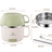 Anti-scalding 304 stainless steel lunch box instant noodle bowl with lid and handle lunch box - V.I.P Digital Presence