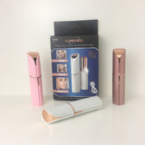 Recortador de cejas con lápiz labial, afeitadora para mujeres, depiladora, recortador de cejas eléctrico, recortador de cejas con carga, raspador de cabello