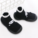 Autumn and Winter Baby Socks Silicone Anti slip Bottom Floor Socks Children's Shoes and Socks Cartoon Rainbow Strips Indoor Walking Shoes and Socks - V.I.P Digital Presence
