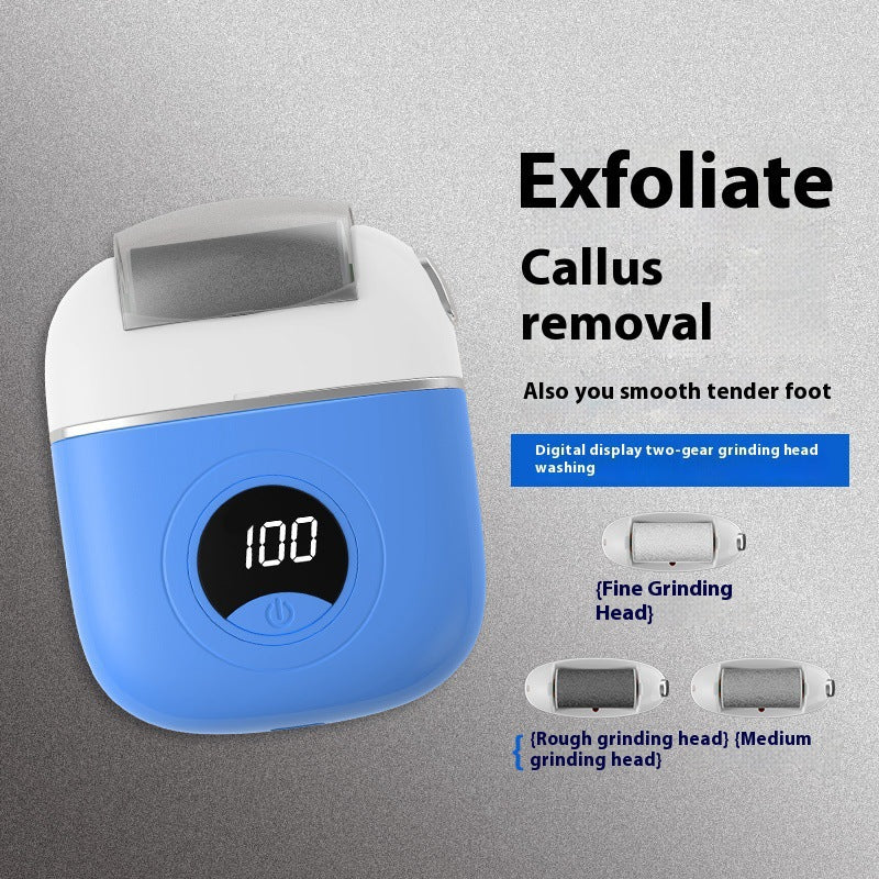 Electric foot grinder for removing dead skin and calluses, foot repair device for grinding stone heels, automatic home use foot - V.I.P Digital Presence