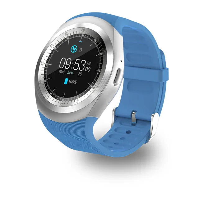 Bluetooth Y1 Smart Watch Relogio Android SmartWatch Phone Call GSM Sim Remote Camera Information Display Sports Pedometer - V.I.P Digital Presence