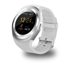 Bluetooth Y1 Smart Watch Relogio Android SmartWatch Phone Call GSM Sim Remote Camera Information Display Sports Pedometer - V.I.P Digital Presence