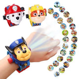 Paw Patrol Toys 3D Projection Digital Watch Dog Puppy Patrulla Canina Anime Action Figures Model Toy Marshall Chase Kid Gift Set - V.I.P Digital Presence