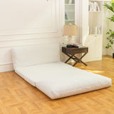 Large folding mattress sofa bean bag bed, foam filled folding mattress sofa, soft high-grade artificial fur - V.I.P Digital Presence