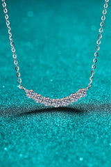 1.4 Carat Moissanite 925 Sterling Silver Necklace - V.I.P Digital Presence