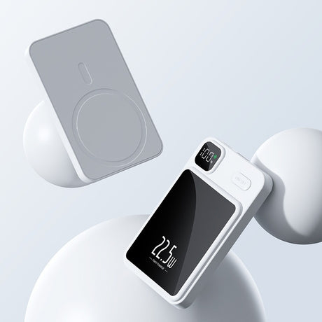Magnetic suction power bank fast charging, compact and portable mobile power supply - V.I.P Digital Presence