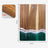 Wood Cutting Board Resin Blue green Wave Pattern - V.I.P Digital Presence