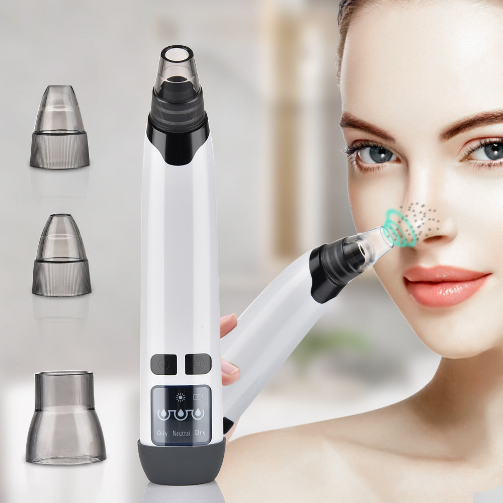 Heating Blackhead Instrument HailiCare Clean Pore Vacuum Cleansing Acne Acne Beauty Instrument - V.I.P Digital Presence