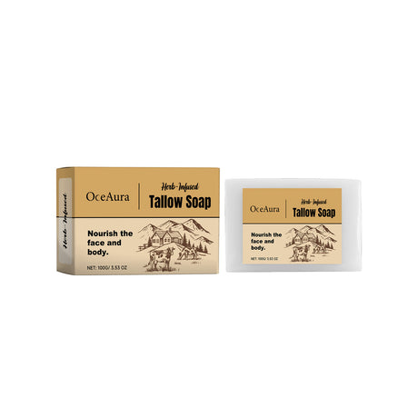 Milk Flavored Tallow Soap Moisturizes And Cleanses Pores With Bath Soap For Delicate Skin - V.I.P Digital Presence