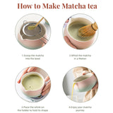 Premium 8-piece Matcha Set: Ceramic Chawan, whisky gift box, Matcha tools – for tea lovers - V.I.P Digital Presence