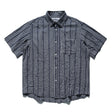 Wrinkled casual short sleeved shirt checkered half sleeved shirt - V.I.P Digital Presence