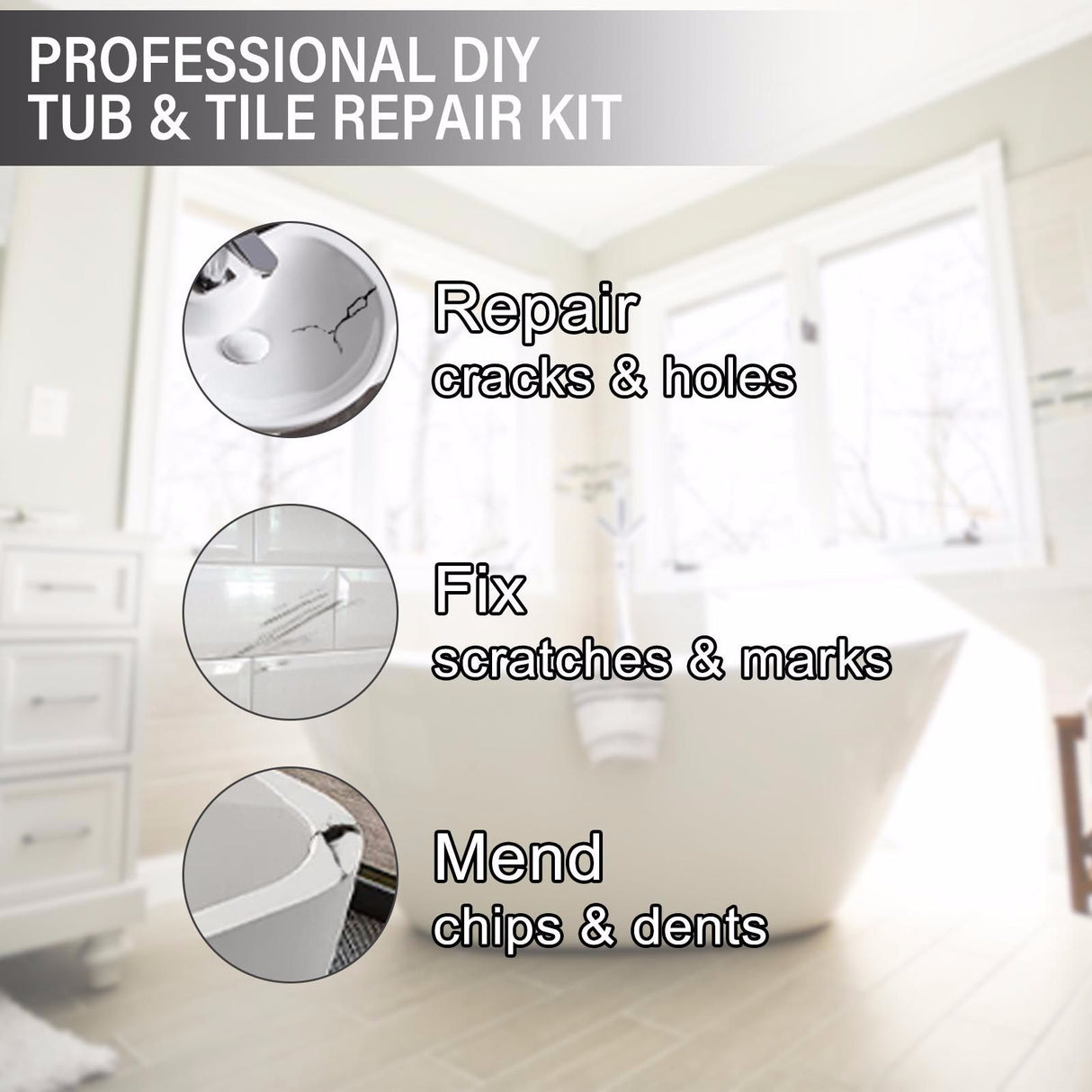 Jaysuing Tile repair agent ceramic paste tile glue adhesive toilet marble pit glaze repair agent - V.I.P Digital Presence