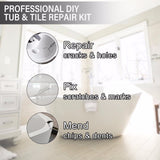 Jaysuing Tile repair agent ceramic paste tile glue adhesive toilet marble pit glaze repair agent - V.I.P Digital Presence