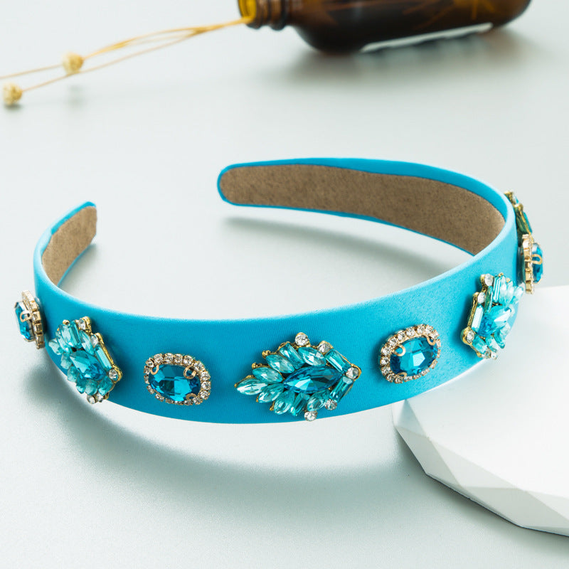 New Ins Fashionable Retro Baroque Headband South Korean High Sense Hair Accessories Face Wash Headwear - V.I.P Digital Presence