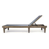 SUMMERLAND CHAISE LOUNGE - DARK GREY MESH - V.I.P Digital Presence