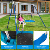 Kids Metal Swing Set for Backyard Outdoor Playground Two Functional Swing Set For Kids Outdoor Equipment - V.I.P Digital Presence