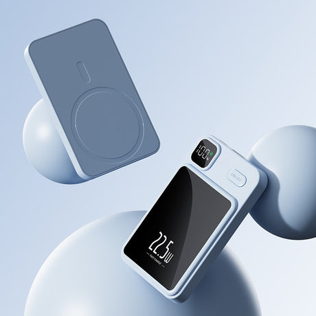 Magnetic suction power bank fast charging, compact and portable mobile power supply - V.I.P Digital Presence