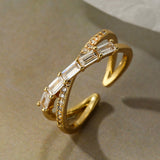 Geometric Open Ring Women's Fashion Simple Ring - V.I.P Digital Presence