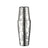 304 stainless steel etched pattern bright light Boston bartender bar two section bartender - V.I.P Digital Presence