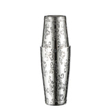 304 stainless steel etched pattern bright light Boston bartender bar two section bartender - V.I.P Digital Presence