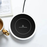 Electric Heating Coaster 3 Gear Temperature Adjust Thermal Coaster 80 °C Constant Temperature Coffee Milk Heater - V.I.P Digital Presence