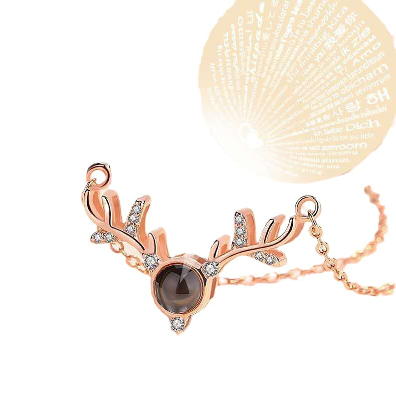 100 Languages I Love You Necklace Tiktok Same Love Memories Along the Way You 520 Pendant Love Gifts - V.I.P Digital Presence