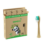 Suitable for Philips electric toothbrush natural bamboo biodegradable bamboo toothbrush head made of bamboo - V.I.P Digital Presence