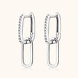 925 Sterling Silver Moissanite Earrings - V.I.P Digital Presence