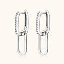 925 Sterling Silver Moissanite Earrings - V.I.P Digital Presence