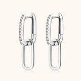 925 Sterling Silver Moissanite Earrings - V.I.P Digital Presence