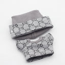 17cm Labubu First and Second Generation Blind Box 10cm Cotton Crying Doll Clothes Knitted Printed Hat