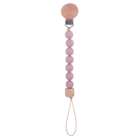 Infant and toddler products, beech wood pacifier clip, soothing wood octagonal pacifier, anti drop chain - V.I.P Digital Presence