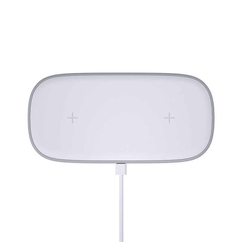 2-in-1 dual phone wireless charger suitable for Huawei Samsung phone wireless charging ultra-thin desktop - V.I.P Digital Presence